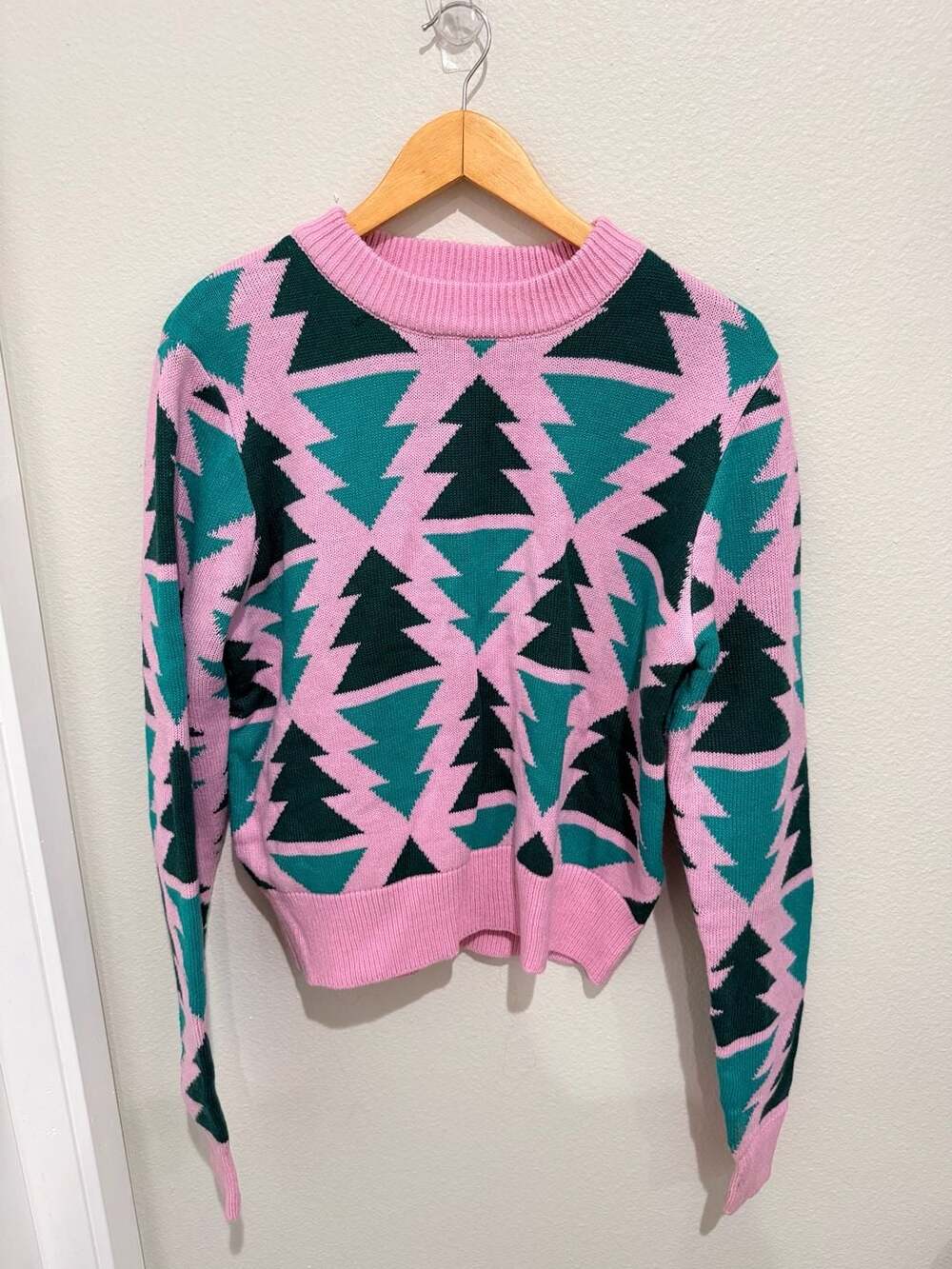 Grayson Threads Christmas Tree Sweater Size S